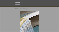 Desktop Screenshot of primo.com.es