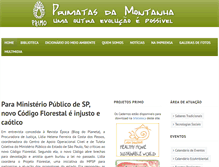 Tablet Screenshot of primo.org.br